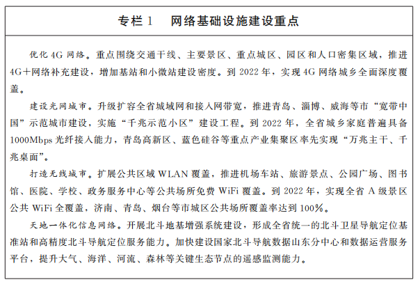 專欄1網絡基礎設施建設重點